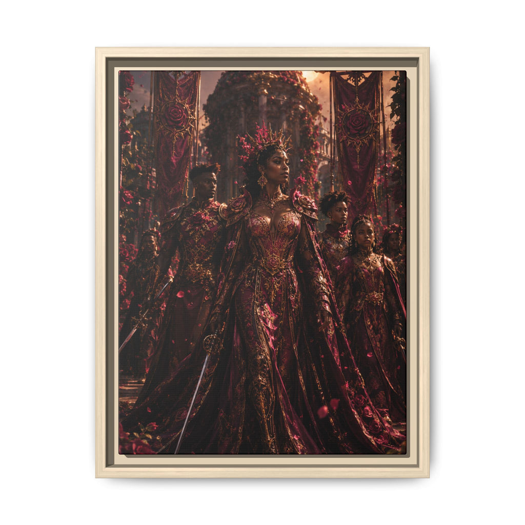 Fine Art Paper Print — Regal Fantasy Queen Portrait