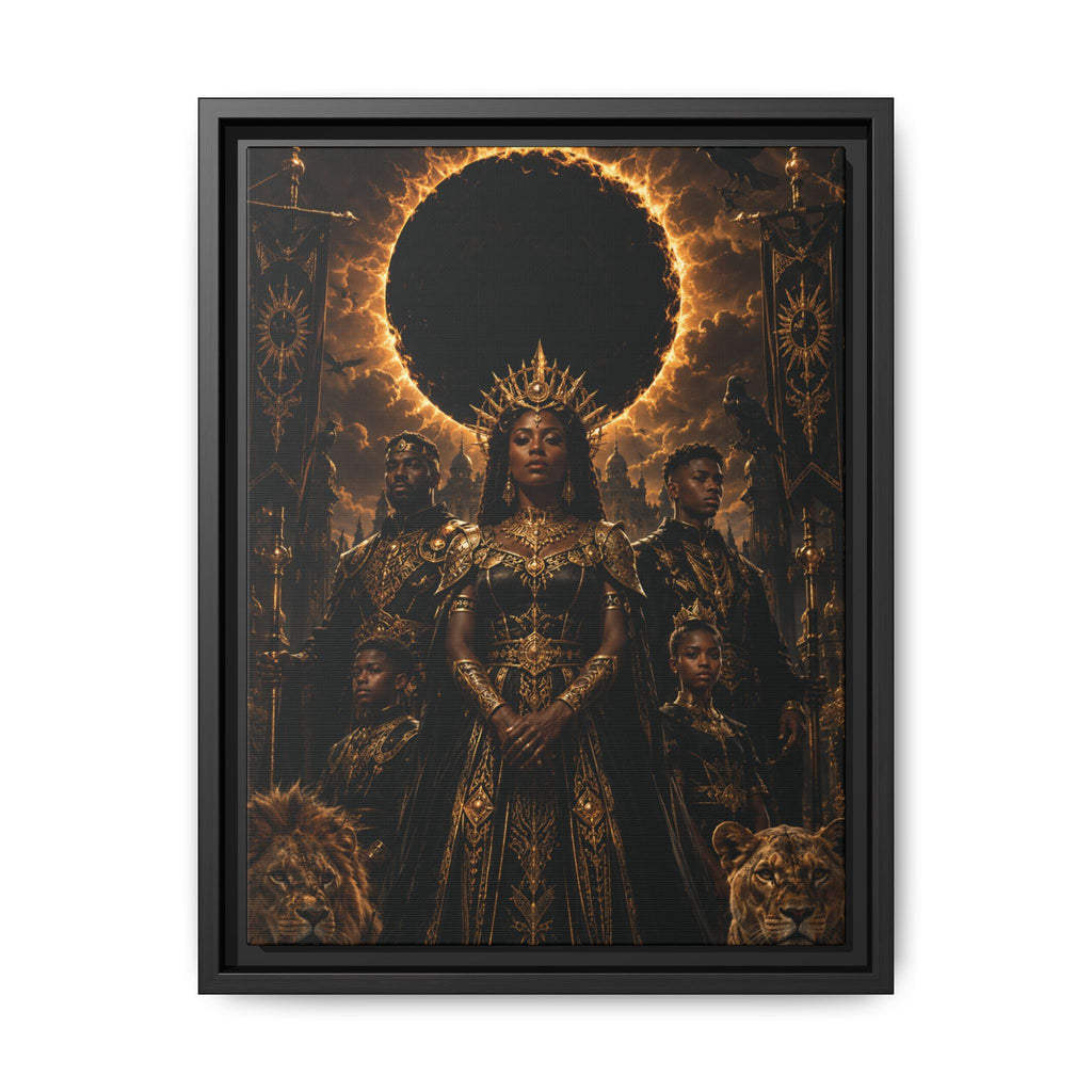 Regal Eclipse Fine Art Paper Print — Art Poster