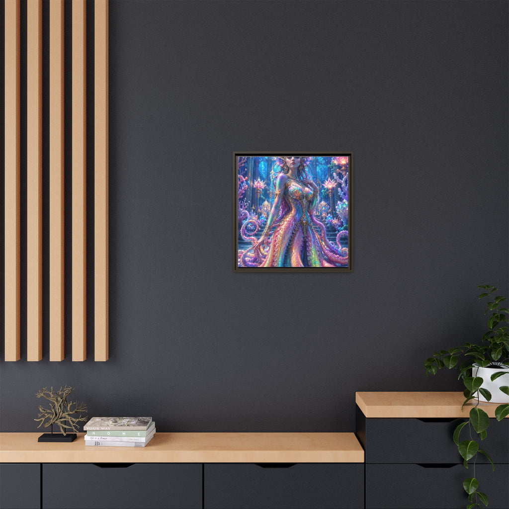 Rainbow Sea Empress Matte Canvas Print (Framed)
