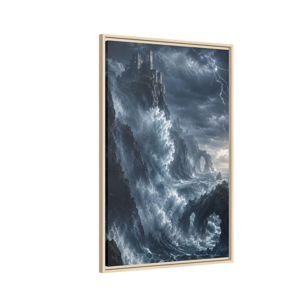 Fine Art Paper Print - Stormy Ocean Fantasy Wall Art