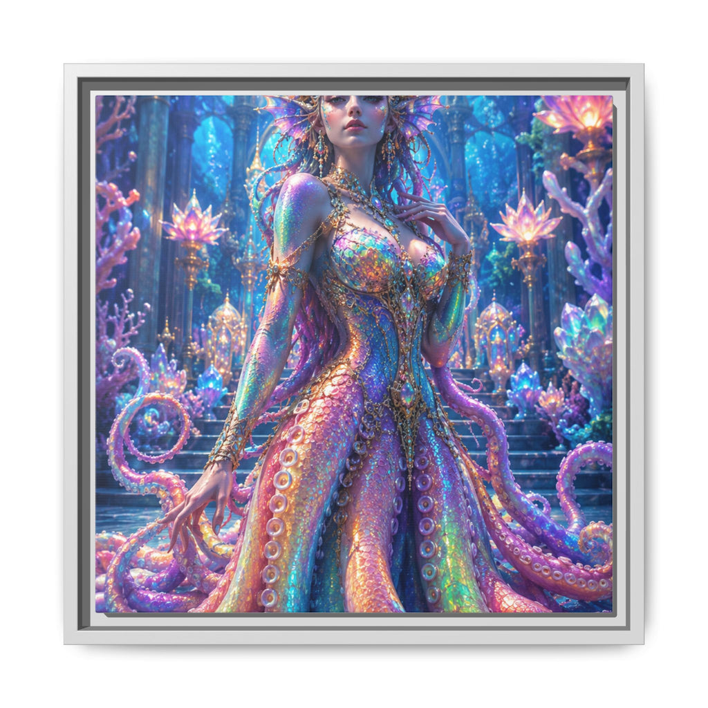 Rainbow Sea Empress Matte Canvas Print (Framed)