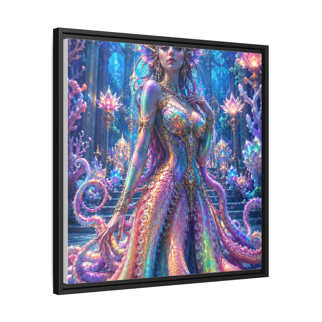 Rainbow Sea Empress Matte Canvas Print (Framed)