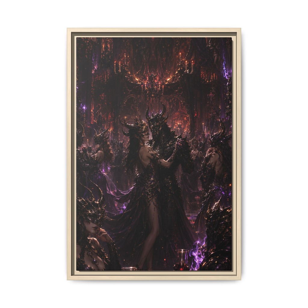 Fine Art Paper Print — Dark Fantasy Demon Lord Wall Art