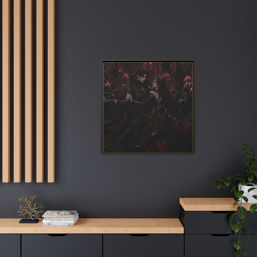 Gothic Romance Matte Canvas Print (Framed)
