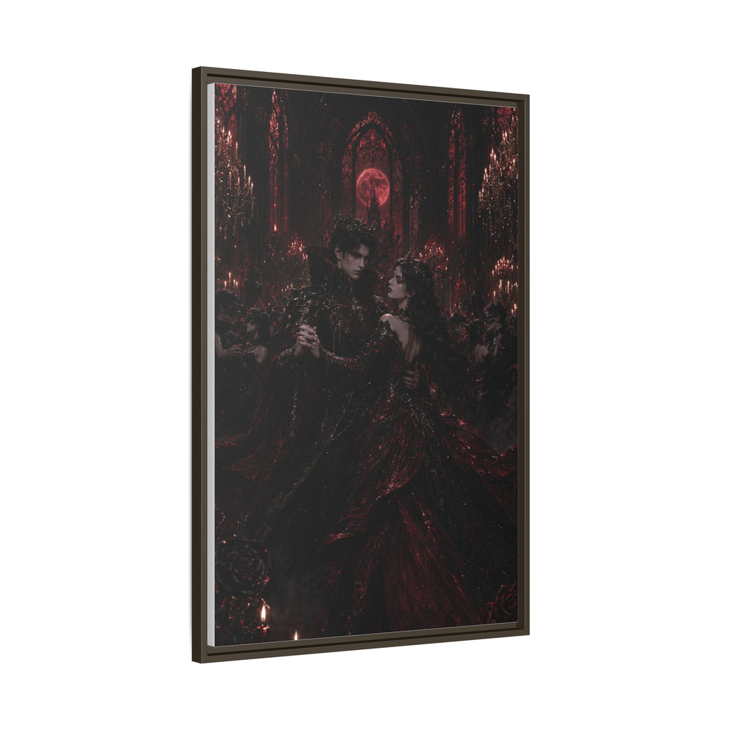 Gothic Romance Matte Canvas Print (Framed)