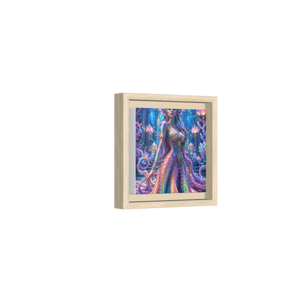 Rainbow Sea Empress Matte Canvas Print (Framed)