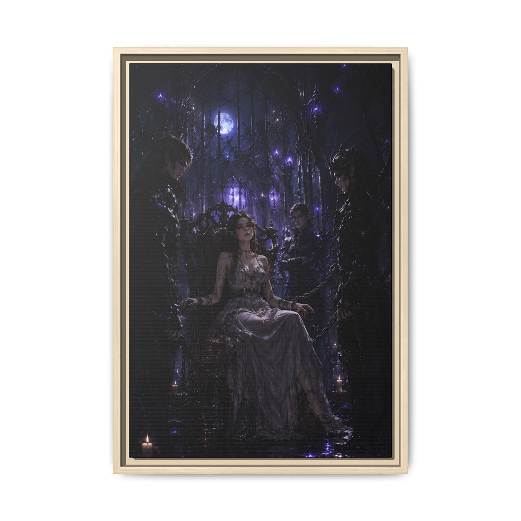Gothic Moonlit Enchantment Fine Art Paper Print Art