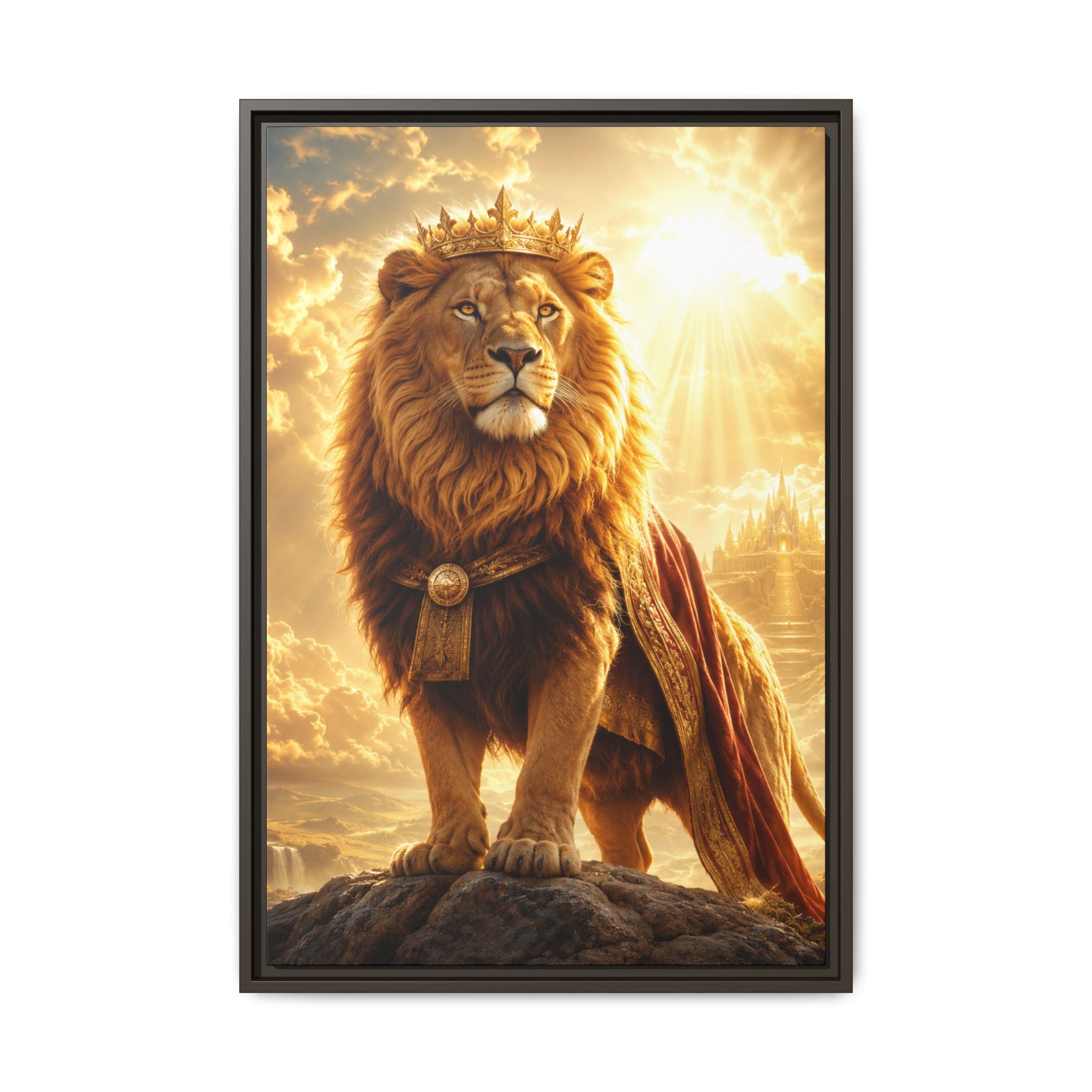 Regal Lion King Fine Art Print — Fine Art Paper Print
