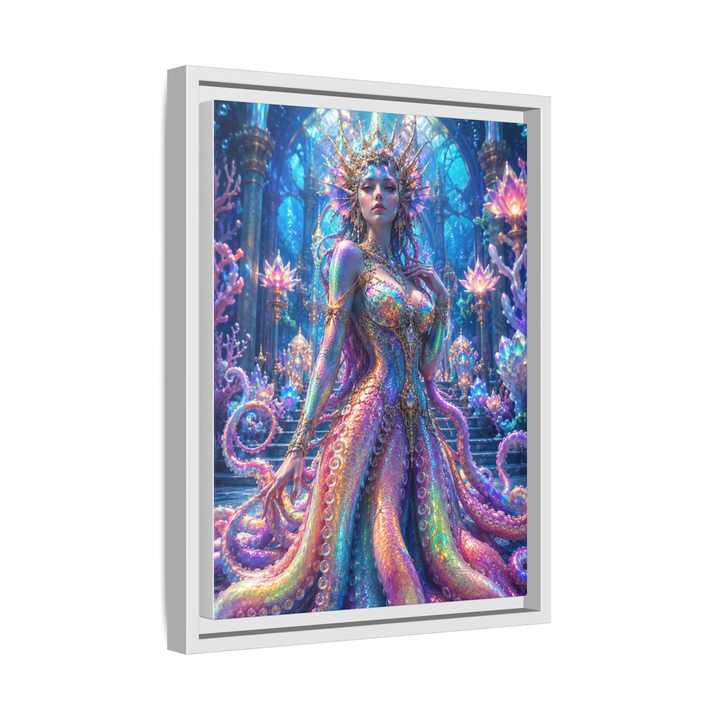 Rainbow Sea Empress Matte Canvas Print (Framed)