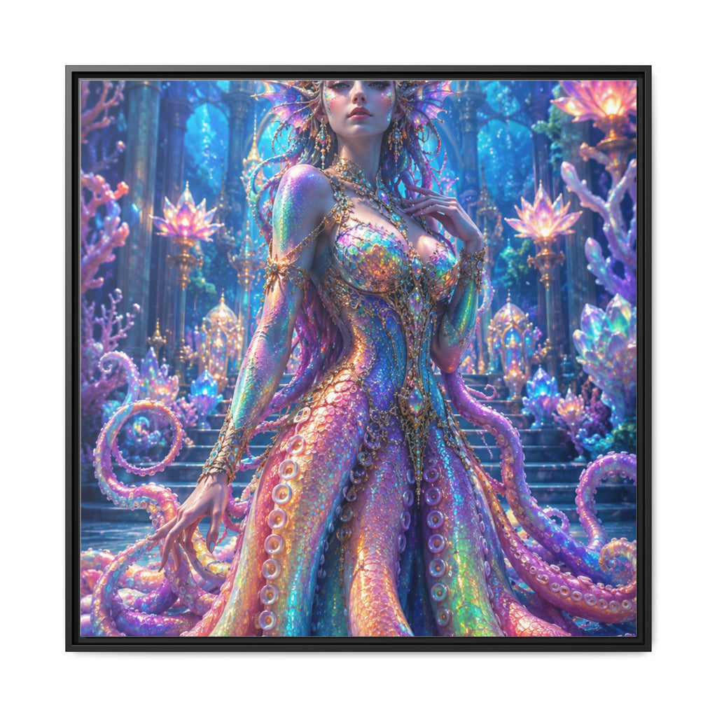 Rainbow Sea Empress Matte Canvas Print (Framed)