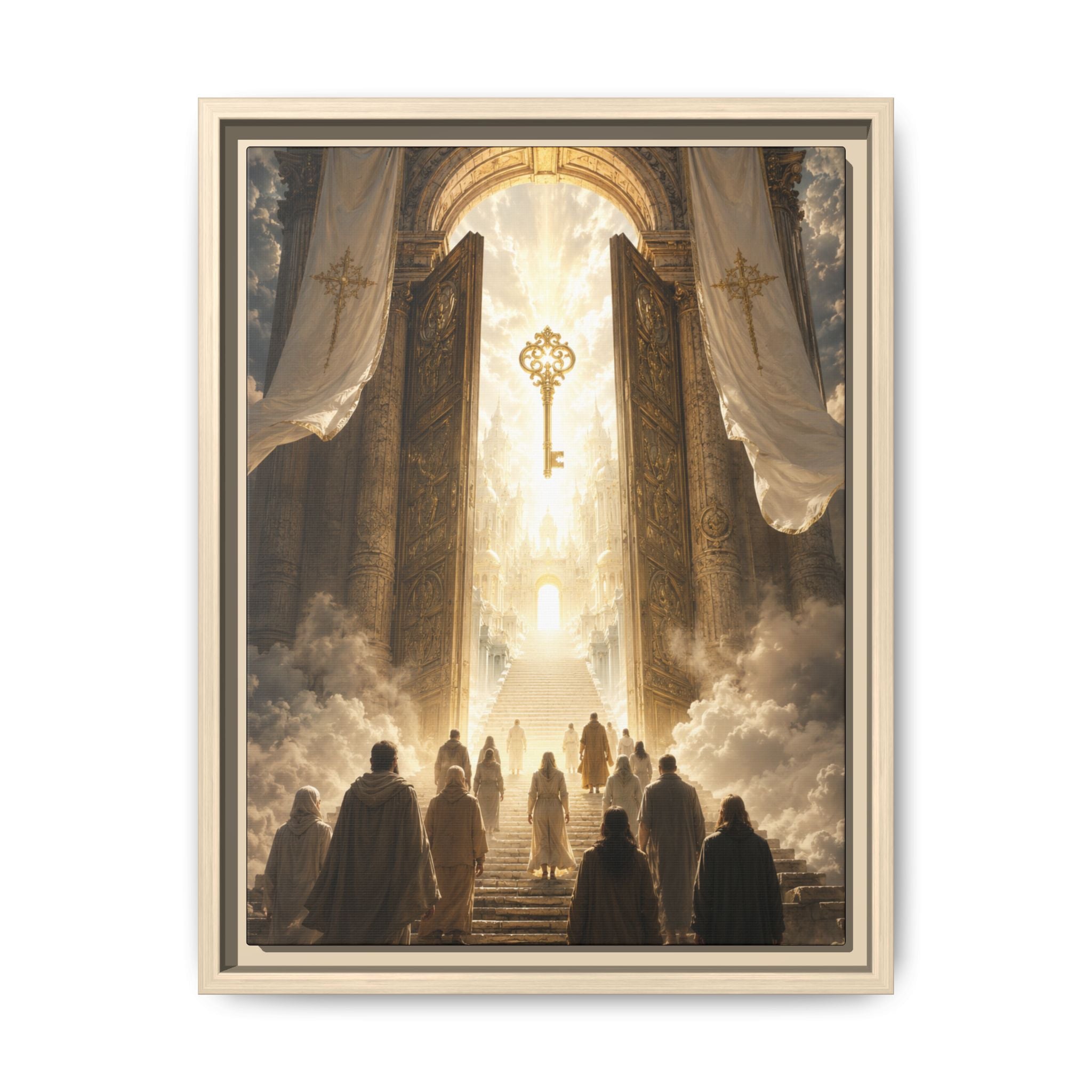 Heavenly Gates Fine Art Paper Print — 'The Key' Wall Art
