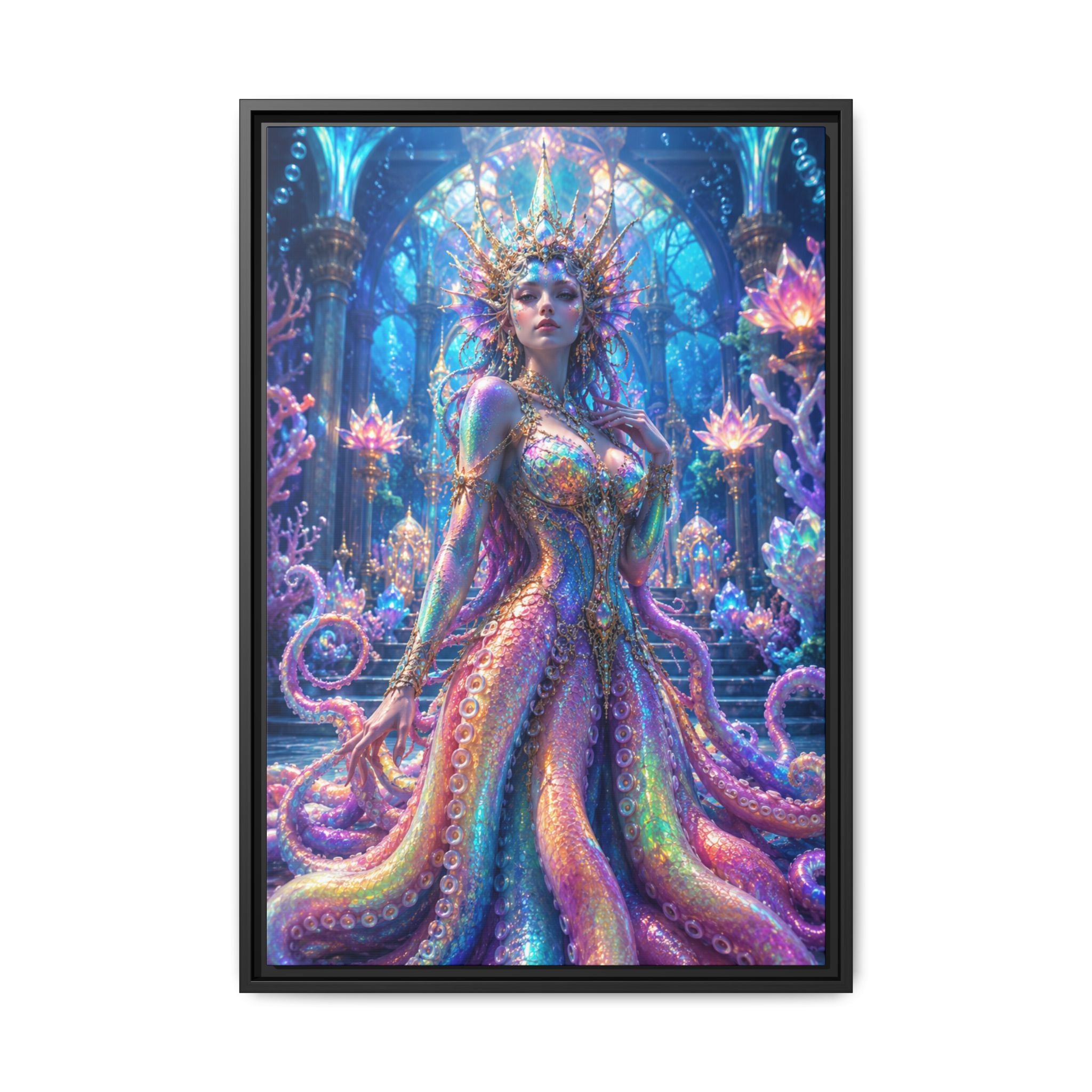 Rainbow Sea Empress Fine Art Paper Print