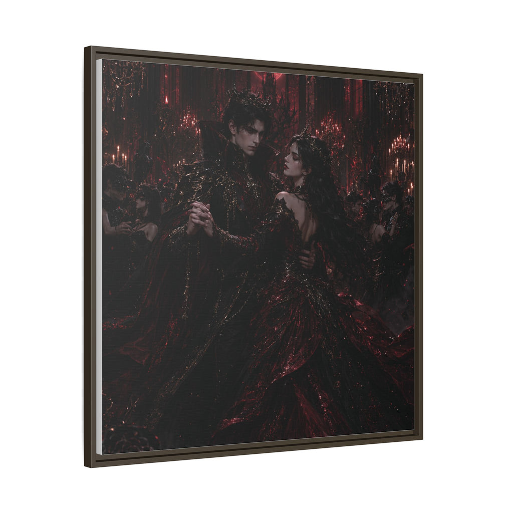 Gothic Romance Matte Canvas Print (Framed)