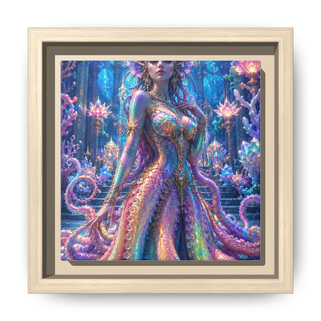 Rainbow Sea Empress Matte Canvas Print (Framed)