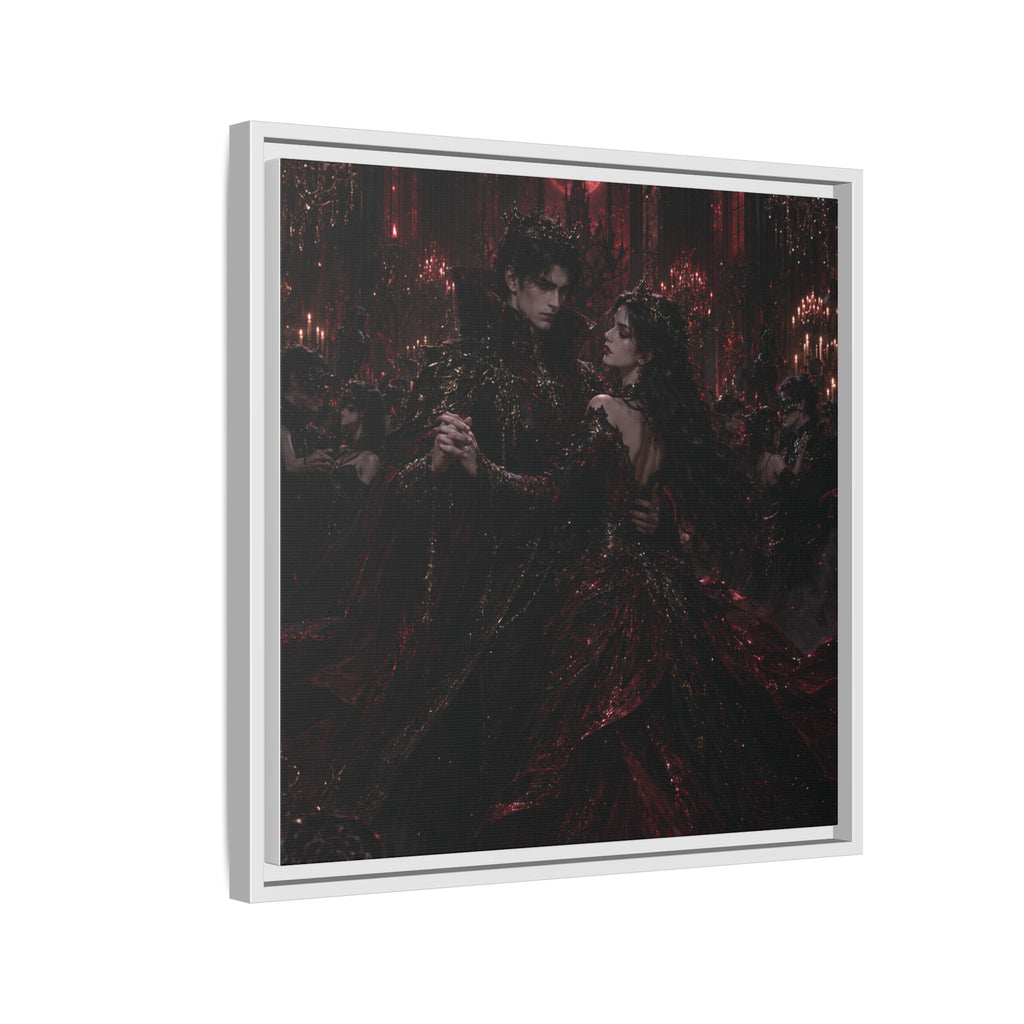 Gothic Romance Matte Canvas Print (Framed)