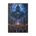 Fine Art Paper Print - Cosmic Eldritch Deity Scene