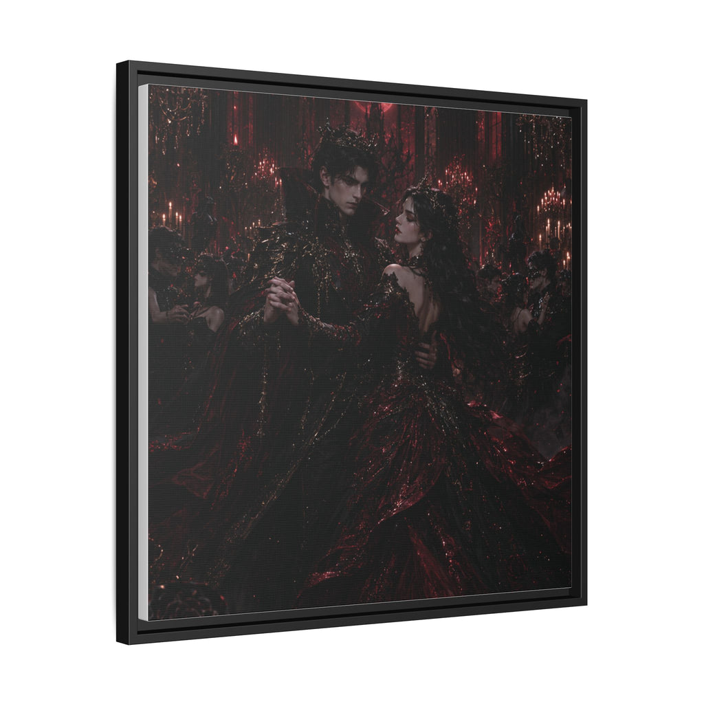 Gothic Romance Matte Canvas Print (Framed)