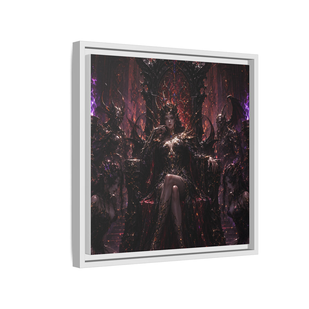 Dark Fantasy Queen Matte Canvas Framed Art
