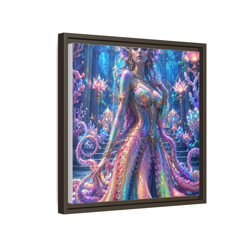 Rainbow Sea Empress Matte Canvas Print (Framed)