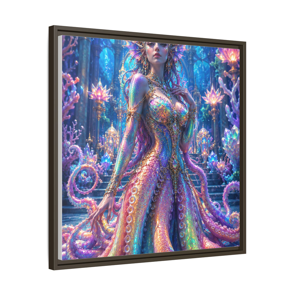 Rainbow Sea Empress Matte Canvas Print (Framed)