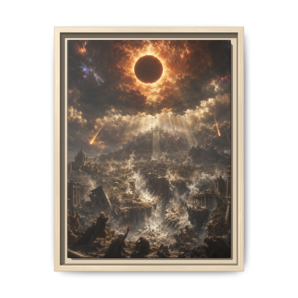 Eclipse Apocalypse Matte Fine Art Paper Print