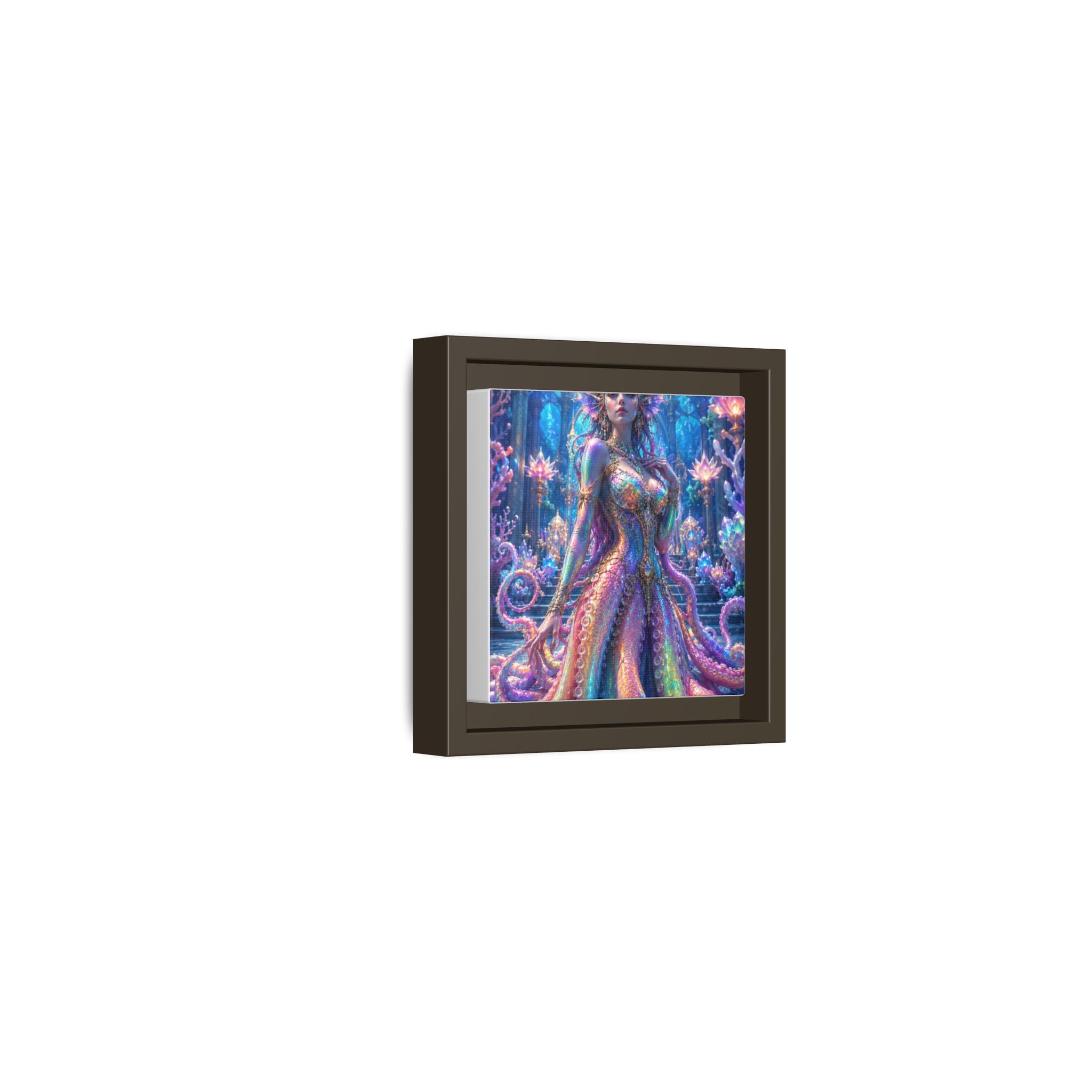 Rainbow Sea Empress Matte Canvas Print (Framed)