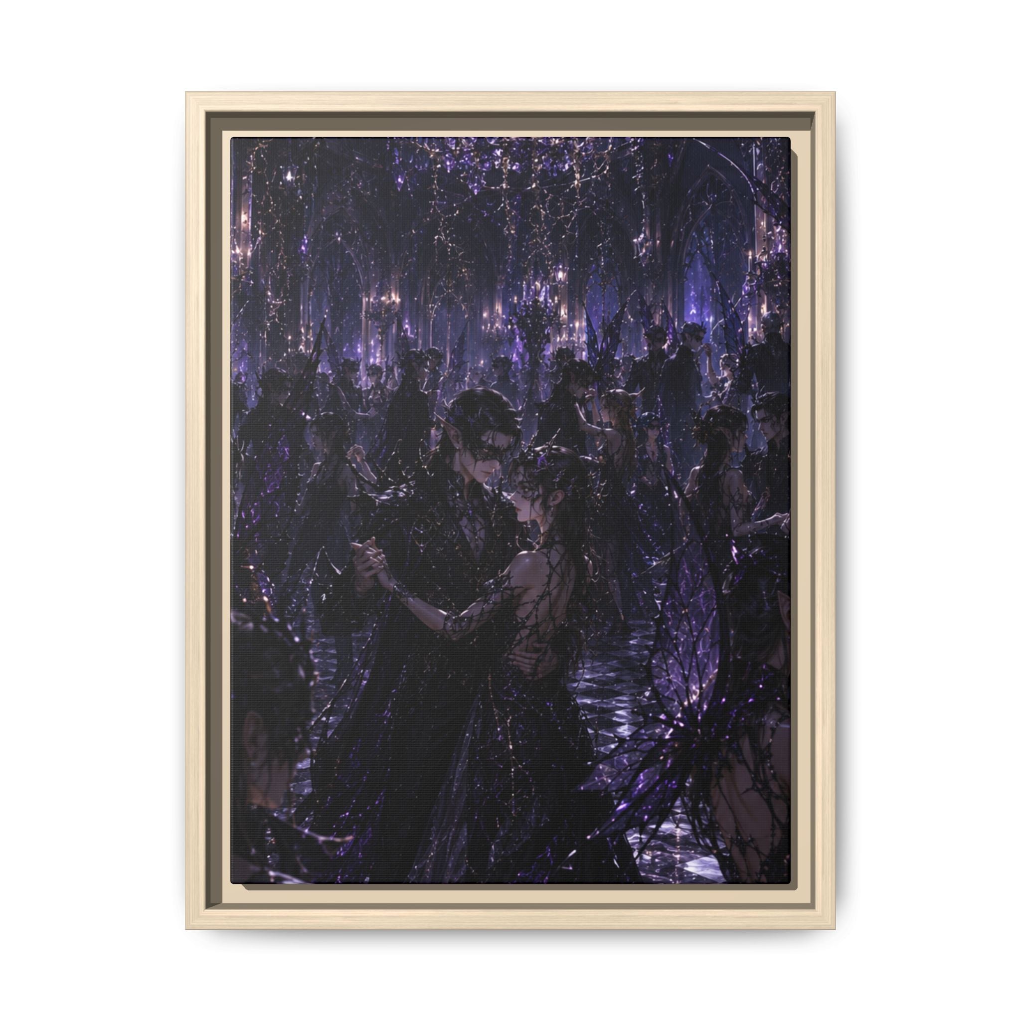 Fine Art Paper Print: Midnight Ballroom Dance Print