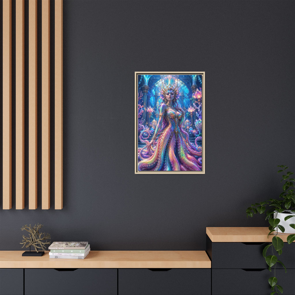 Rainbow Sea Empress Matte Canvas Print (Framed)