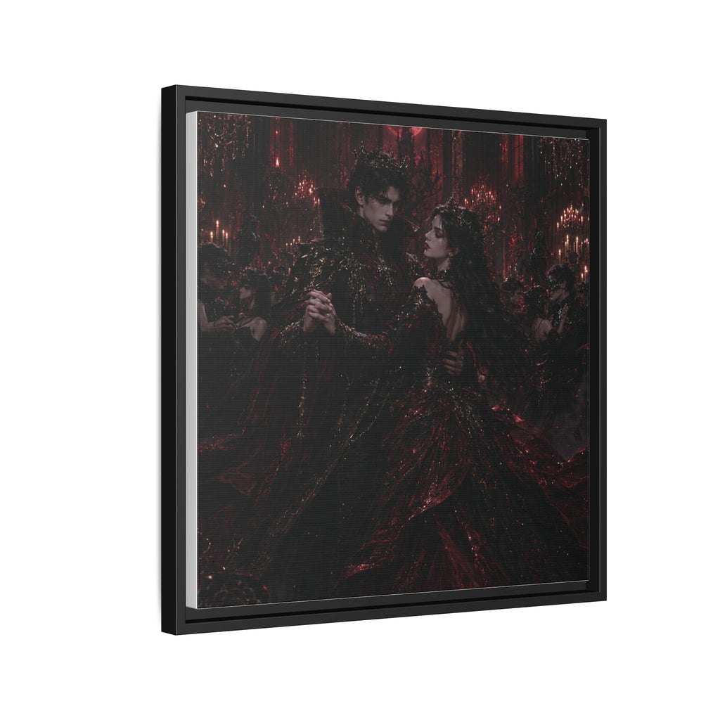 Gothic Romance Matte Canvas Print (Framed)