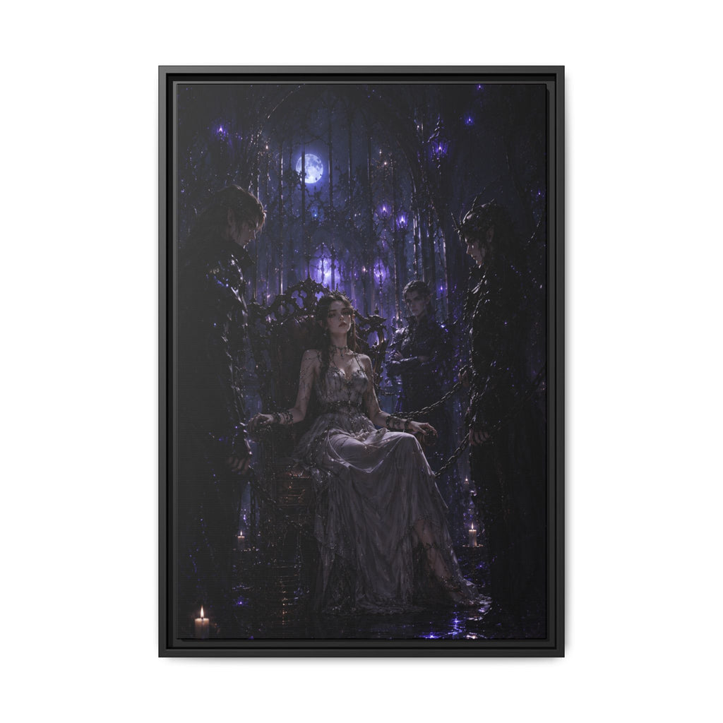 Gothic Moonlit Enchantment Fine Art Paper Print Art