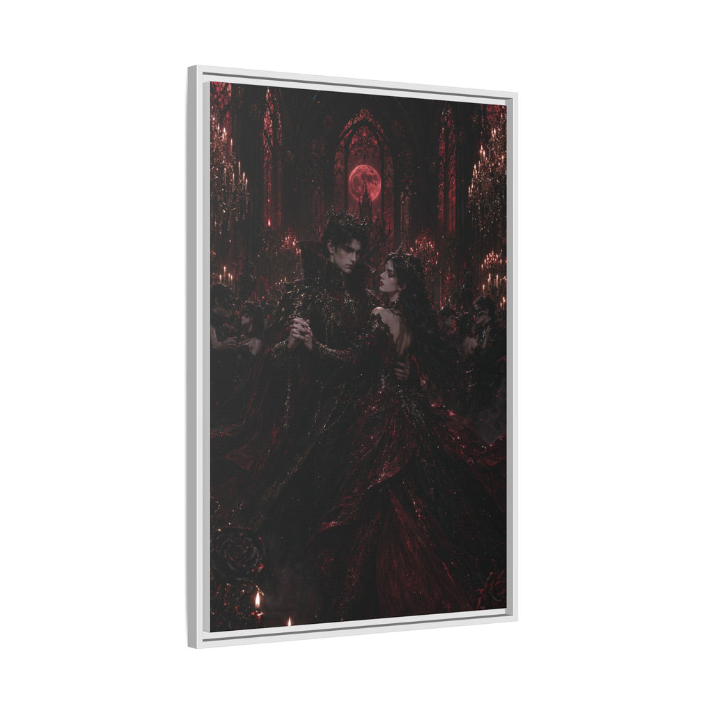Gothic Romance Matte Canvas Print (Framed)