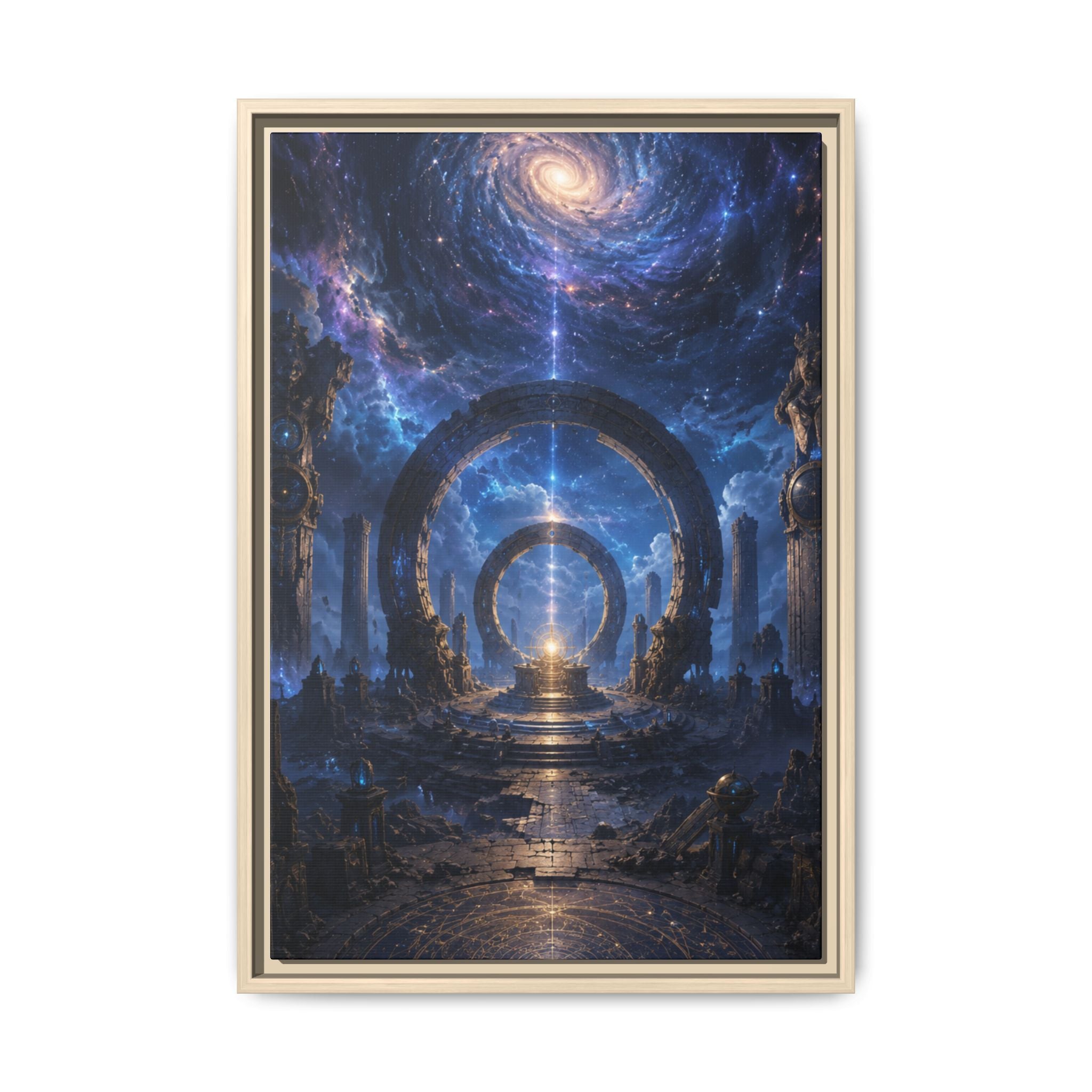 Fine Art Paper Print – Cosmic Archway Fantasy Wall Art
