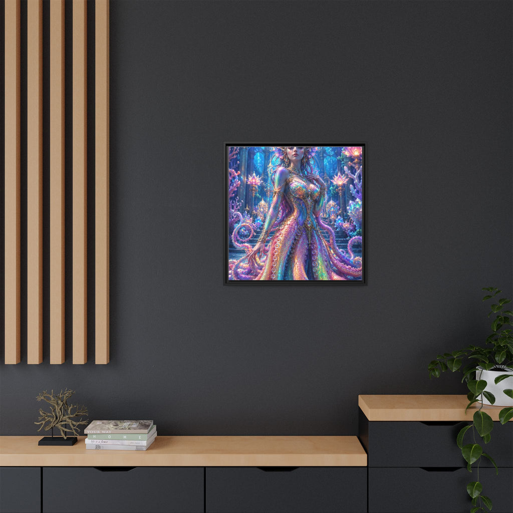 Rainbow Sea Empress Matte Canvas Print (Framed)