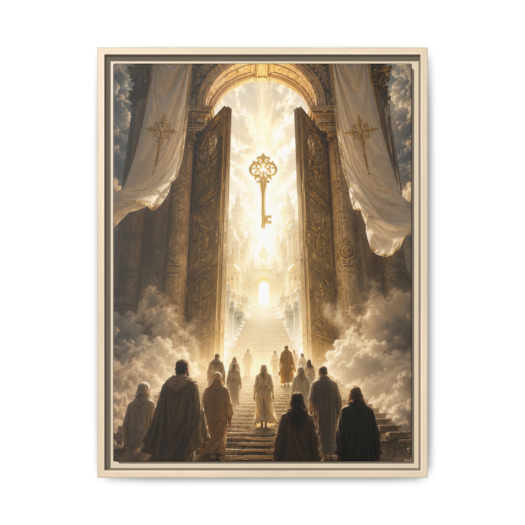 Heavenly Gates Fine Art Paper Print — 'The Key' Wall Art
