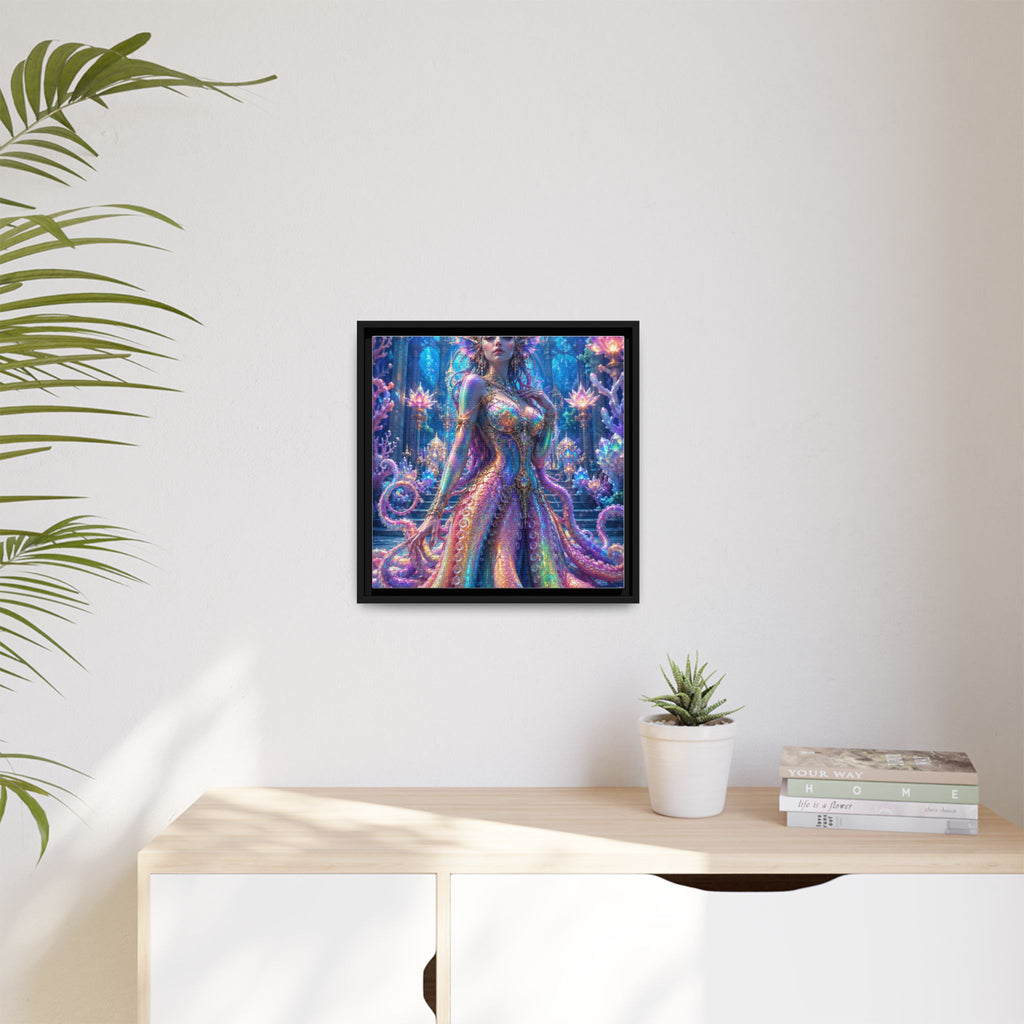 Rainbow Sea Empress Matte Canvas Print (Framed)