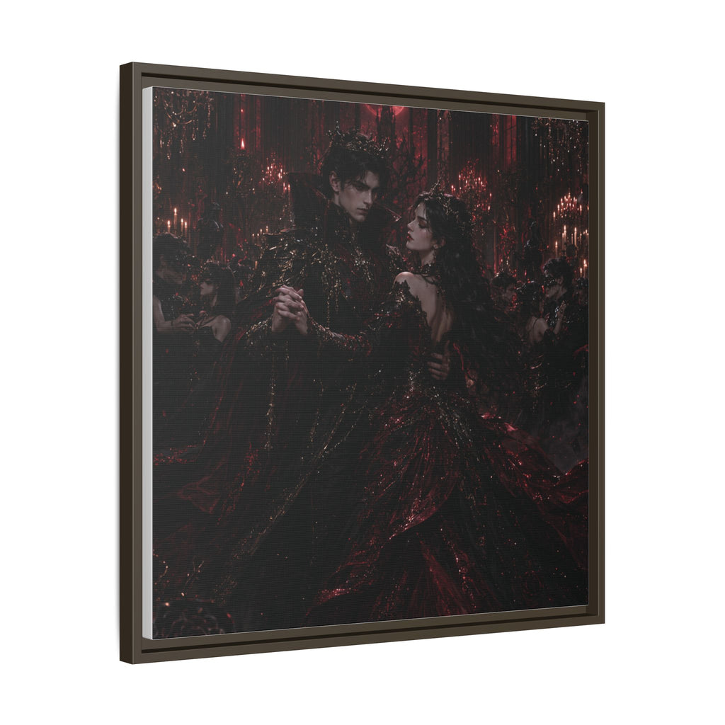 Gothic Romance Matte Canvas Print (Framed)