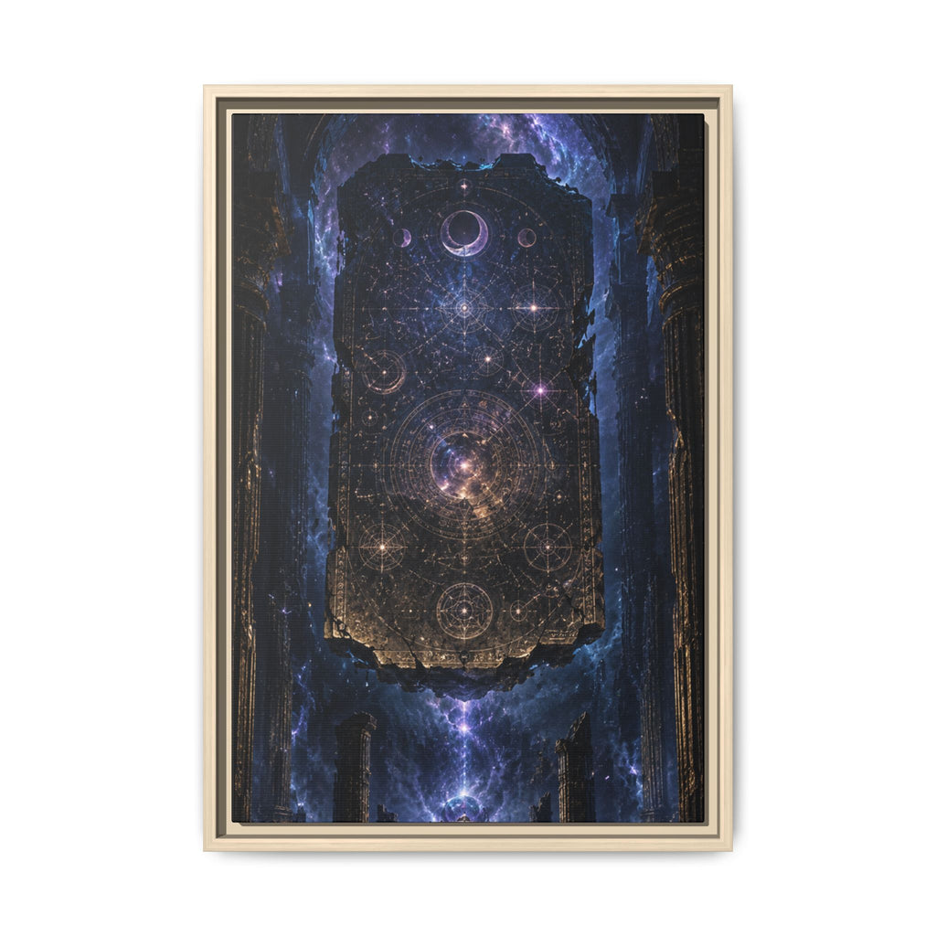 Fine Art Paper Print Wall Art — Cosmic Cathedral Galaxy Print