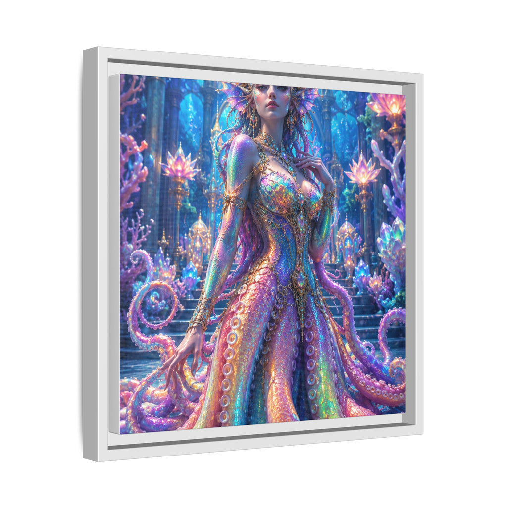 Rainbow Sea Empress Matte Canvas Print (Framed)