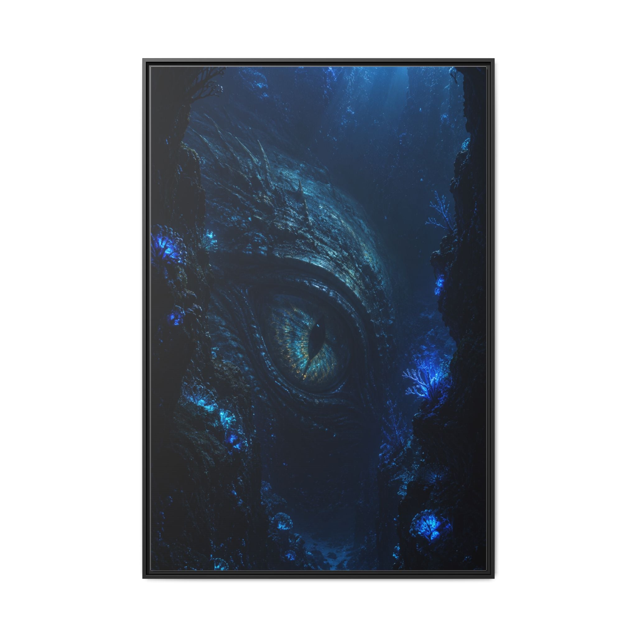 Fine Art Paper Print — Deep Sea Dragon Eye Print