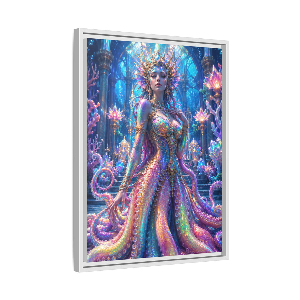 Rainbow Sea Empress Matte Canvas Print (Framed)