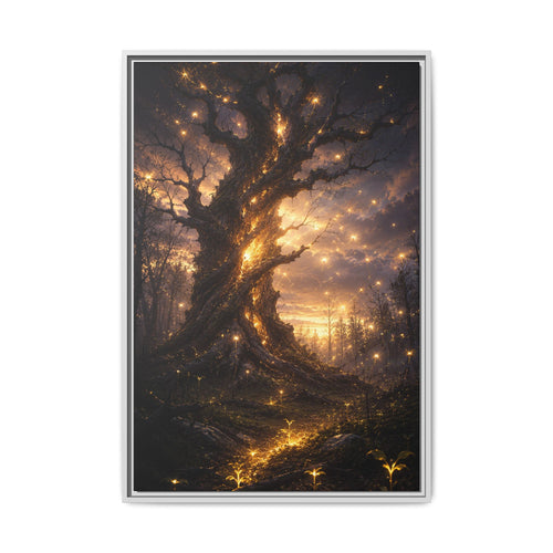 Enchanted Tree Fine Art Paper Print — Fantasy Wall Art