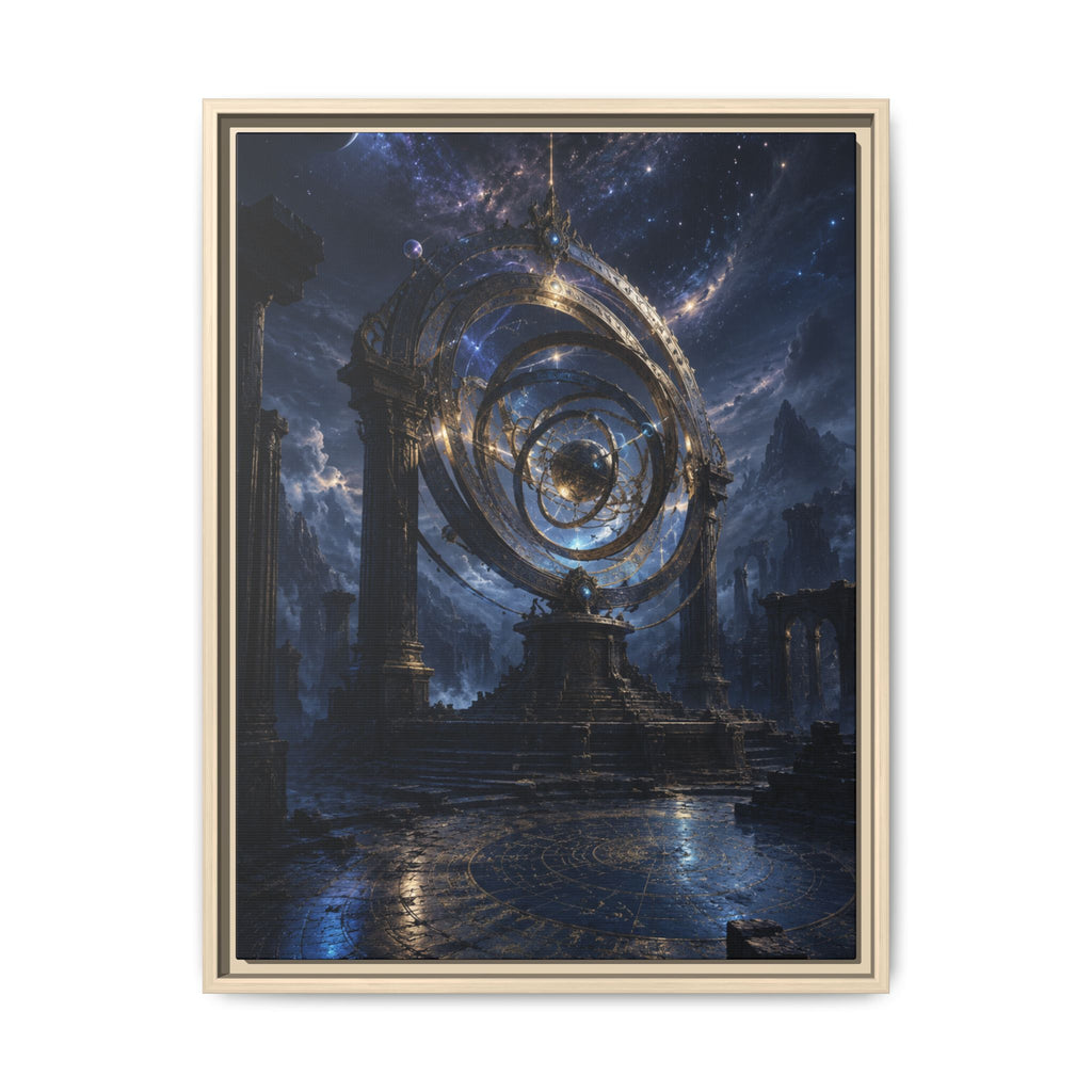 Mystical Astral Portal Fine Art Paper Print — Wall Art