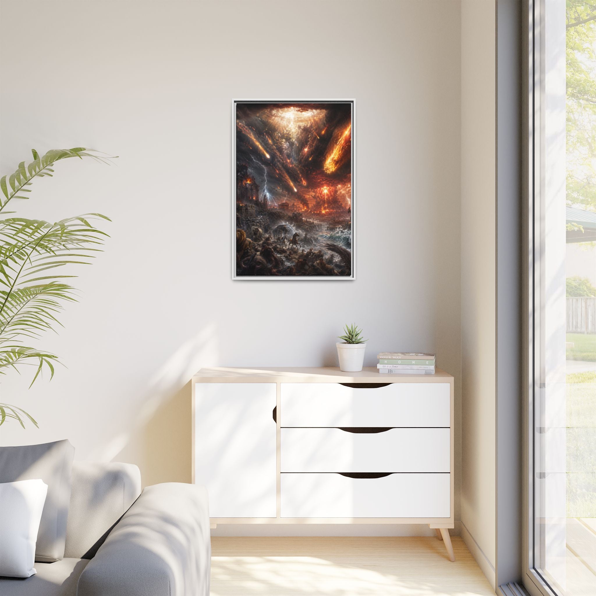 Apocalyptic Storm Fine Art Paper Print