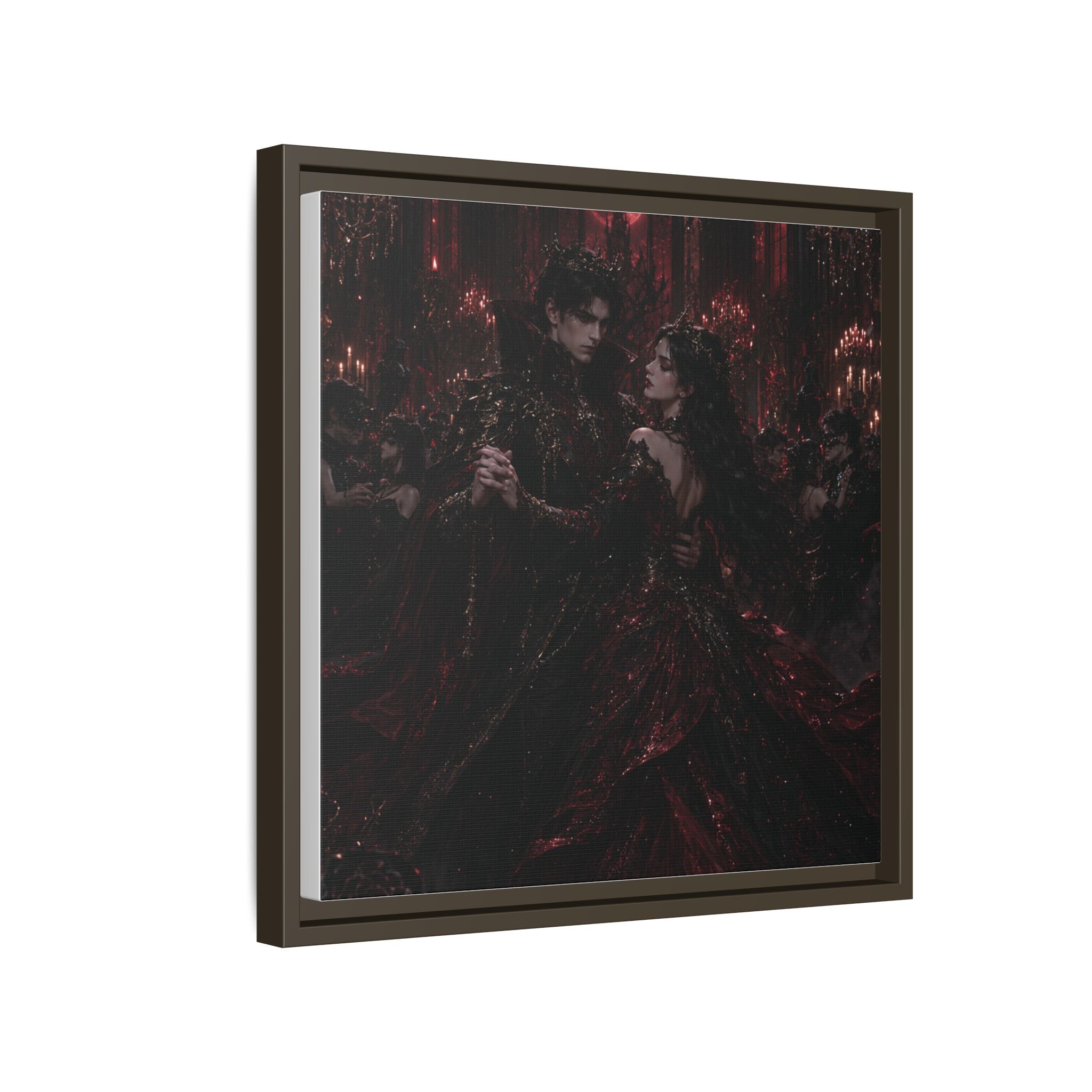 Gothic Romance Matte Canvas Print (Framed)