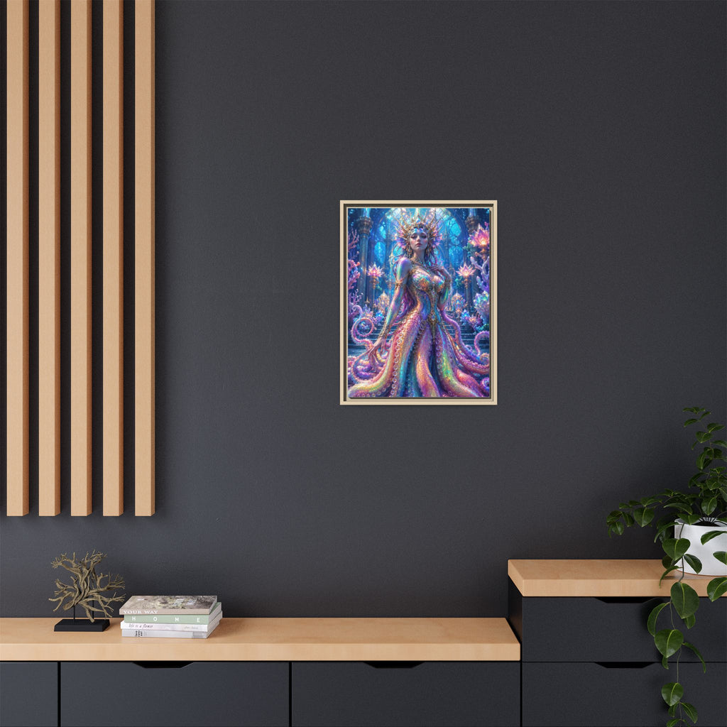 Rainbow Sea Empress Matte Canvas Print (Framed)