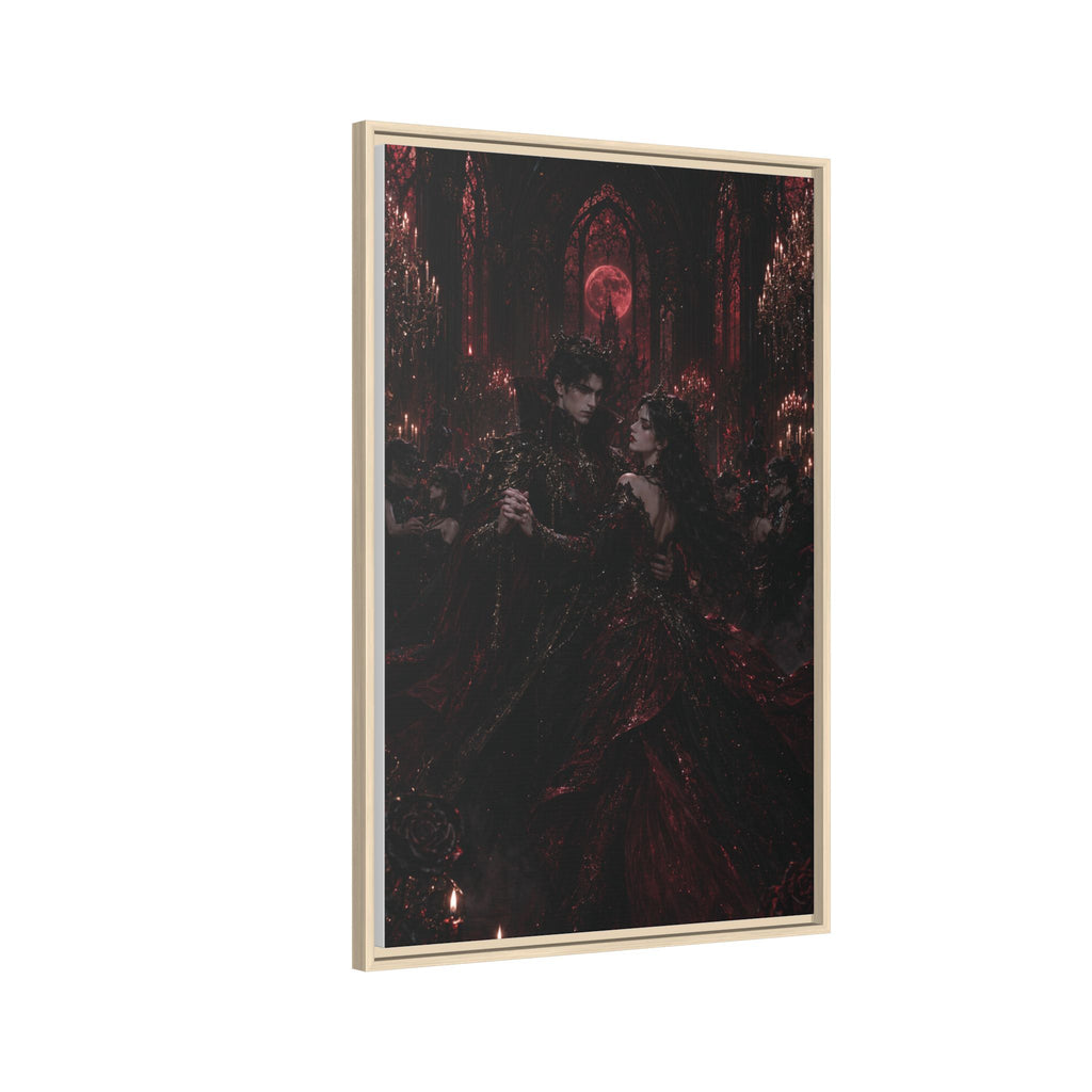 Gothic Romance Matte Canvas Print (Framed)
