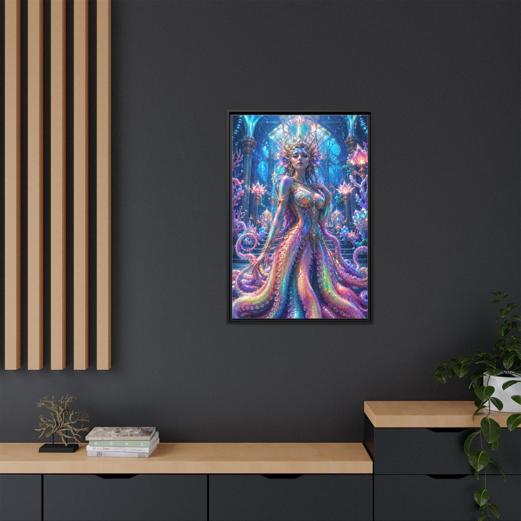 Rainbow Sea Empress Matte Canvas Print (Framed)