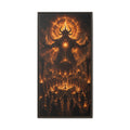 Infernal Colossus Matte Fine Art Paper Print — Dark Fantasy Demon Wall Art