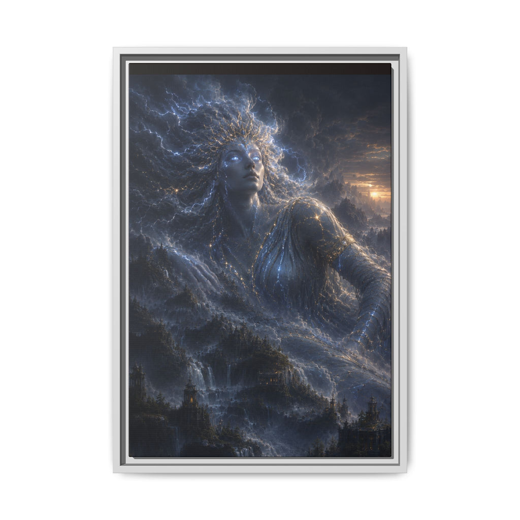 Fine Art Paper Print – Ethereal Night Goddess Wall Art