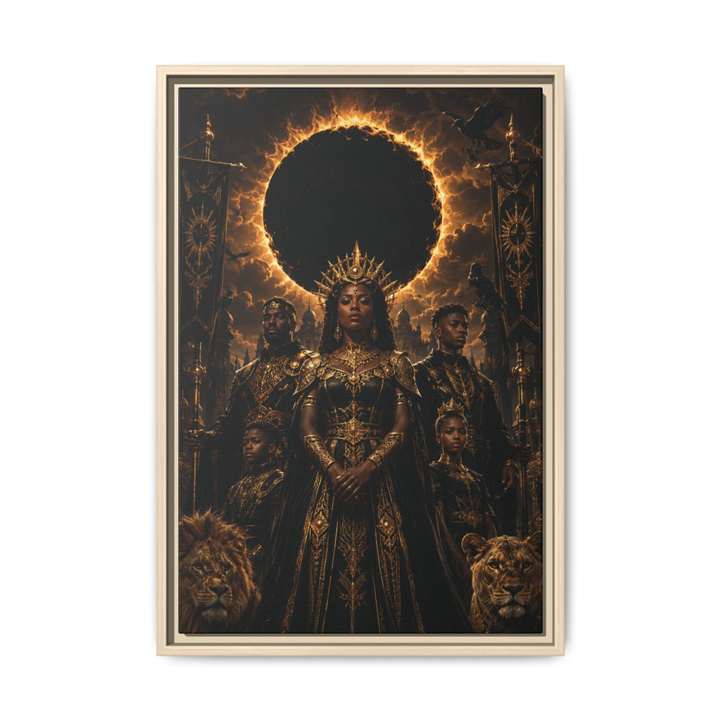 Regal Eclipse Fine Art Paper Print — Art Poster